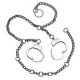 Smith & Wesson® Model 1800 Nickel Restraint Belly Chains